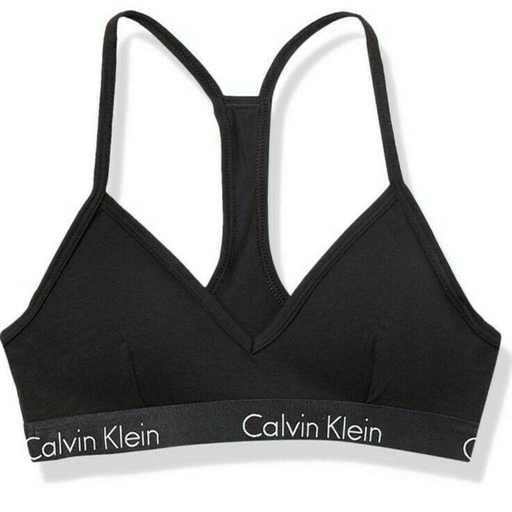 Calvin Klein Motive Cotton Lightly Lined Bra